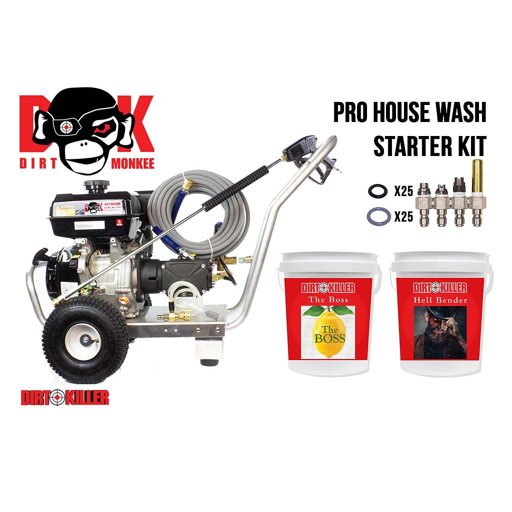 [98Housewashdirect]  Starter Kit Direct Drive Gas Pressure Washer 15 HP 3000 PSI 5 GPM