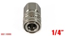  1/4" Stainless Steel Female Socket