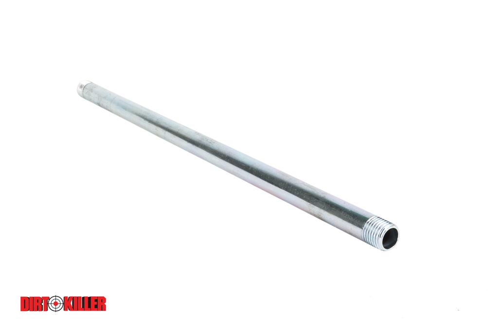 12" Stainless Steel lance. Rated for 300*F @ 6000 PSI. 1/4" MNPT x 1/4" MNPT