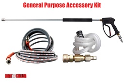 [98ACC100] General Purpose Accessory Kit, Includes 100' High Pressure Hose, 2.1 Injector and 36" Gunjet Assembly