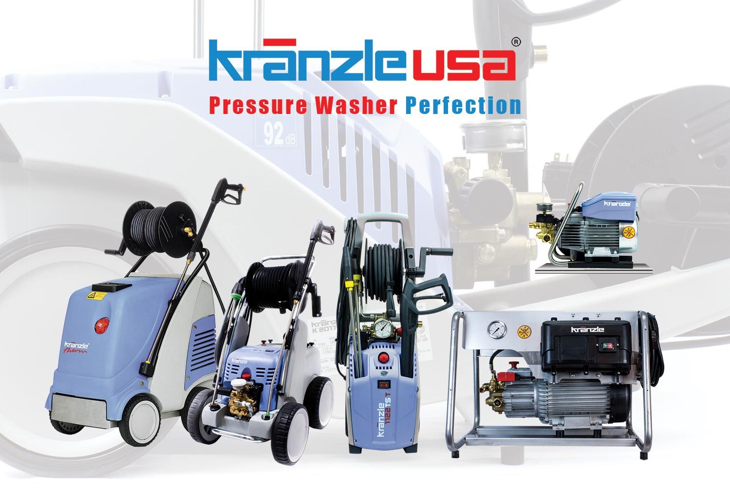 Kranzle Pressure Washer: 3.3 GPM, Electric, Hot Water MPN:9800245