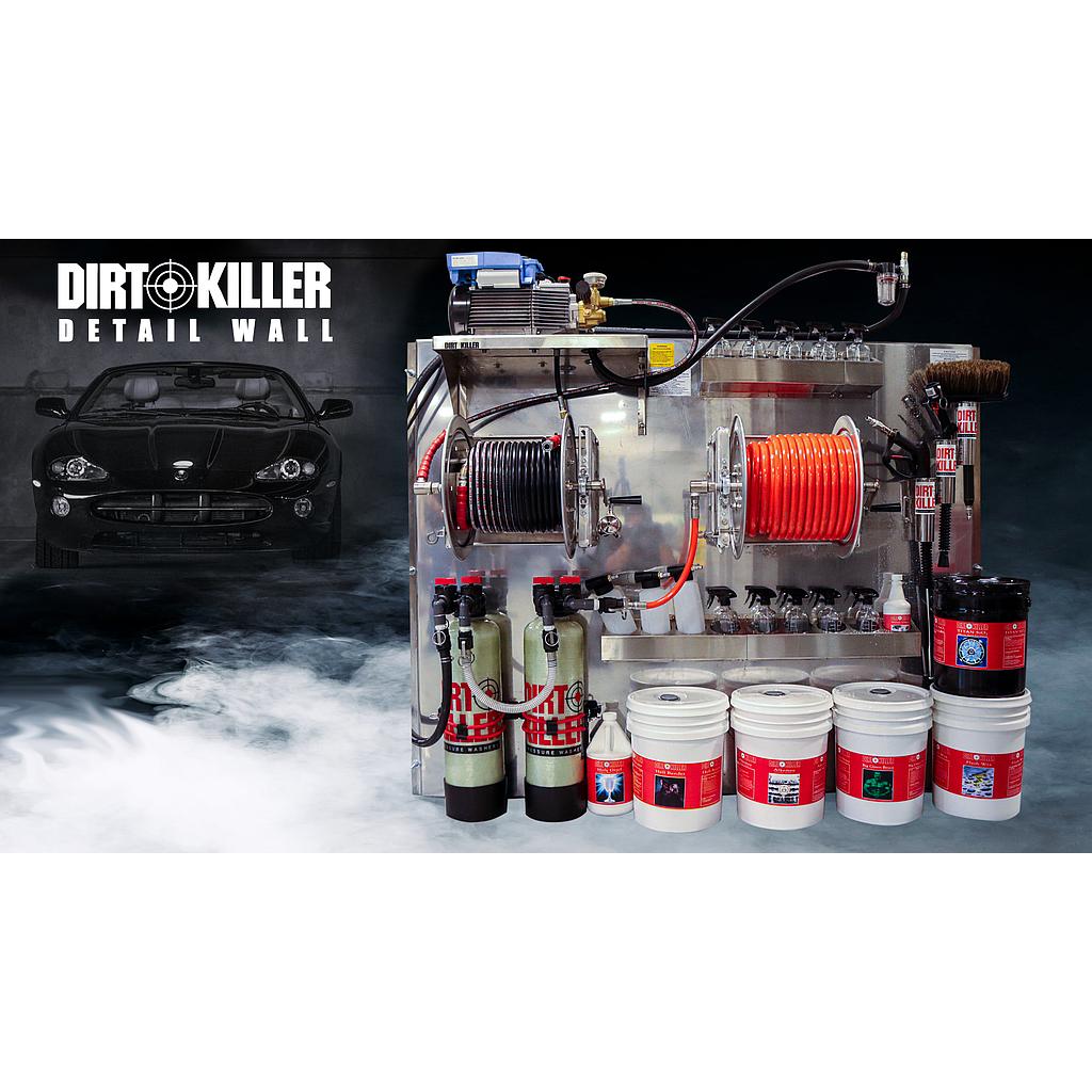  Dirt Killer Detail Wall - Industrial wall mounted pressure washer