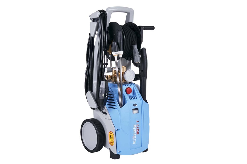 [98K2017T]  Kränzle K2017T 1600 PSI 1.7 GPM Electric Pressure Washer - Hose reel - GFI