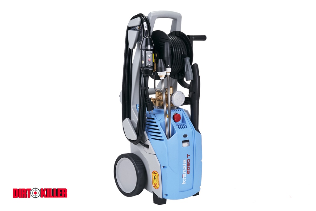 [98K2020T]  Kränzle K2020T 2000 PSI 2.0 GPM Electric Pressure Washer with Hose Reel GFI