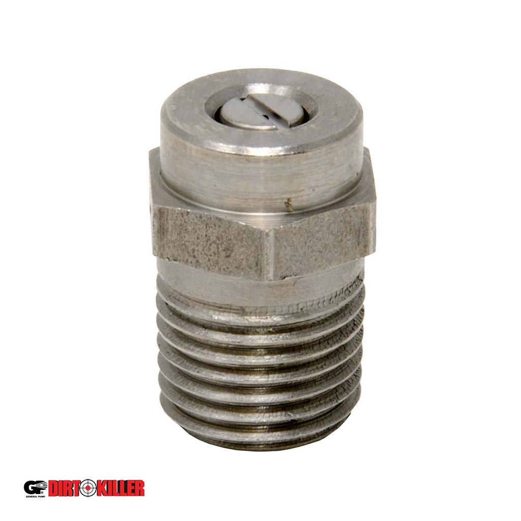 Threaded 1/4" MNPT Nozzle 10.0-15 degree