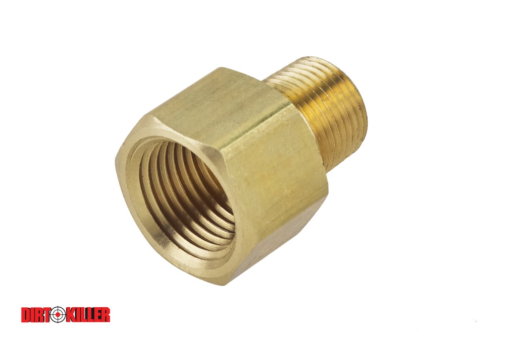  Brass Reducing Adapter 1/2" FNPT x 3/8" MNPT