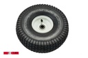 TIRE,PNEU,11",3/4" HUB PP3304H/2, 11.00x4x4