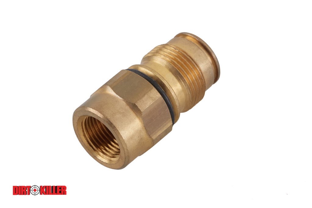 [9700136] Kränzle Pump Outlet Fitting 3/8" Female Without Injector