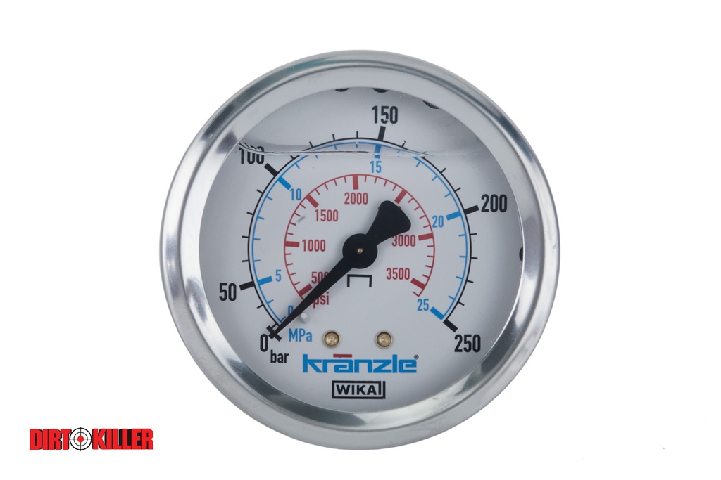 [9715039]  Kränzle Pressure Gauge 0-250Bar 1122 1622