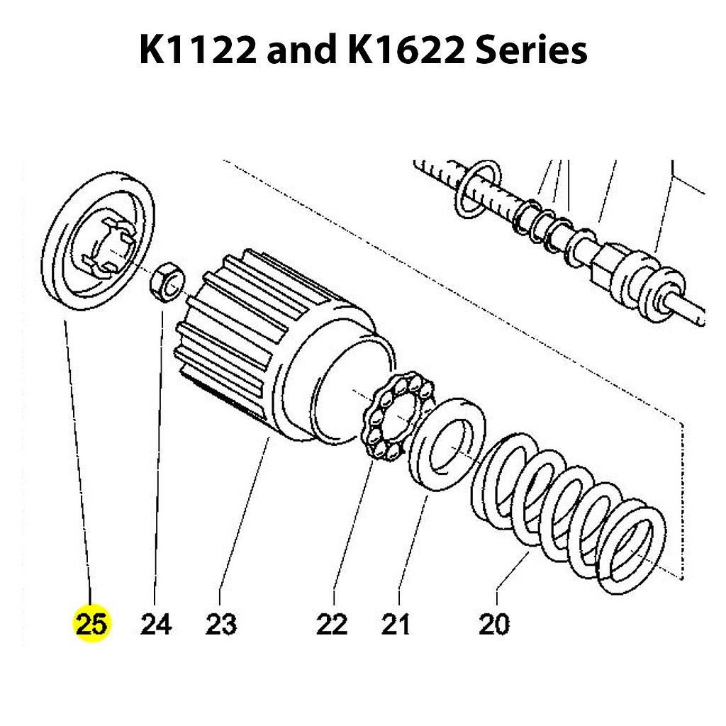  Kränzle Handwheel Cap for AZ Pump 1122 1622