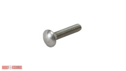 [3300127]  SS Carriage Bolt  3/8"-16 x 2" Long