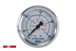 [9715039]  Kränzle Pressure Gauge 0-250Bar 1122 1622